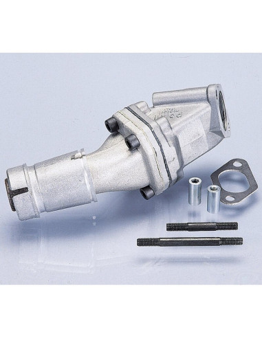Polini intake manifold with 2-hole mounting for Vespa PK engines, Ø19 (215.0203)