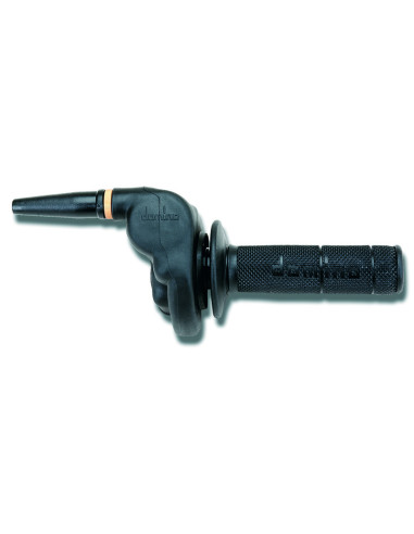 Poignée de gaz DOMINO HR Cross avec revêtement Poignée de gaz DOMINO HR Cross avec revêtement