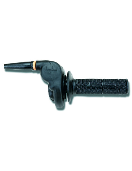 Poignée de gaz DOMINO HR Cross avec revêtement Poignée de gaz DOMINO HR Cross avec revêtement