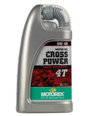 Huile moteur MOTOREX Cross Power 4T - 5W40 1L