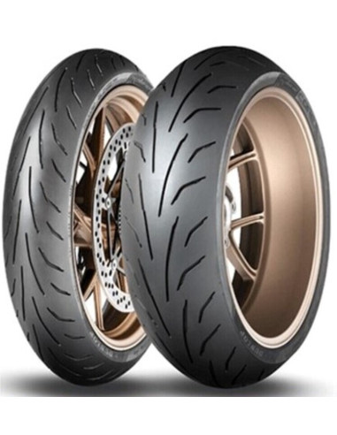 Train de pneus DUNLOP QUALIFIER CORE (120/70ZR17+160/60ZR17)