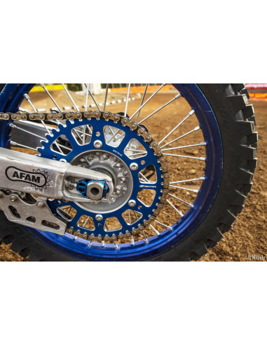 Couronne SCAR aluminium ultra-light anti-boue SRS130 - 520