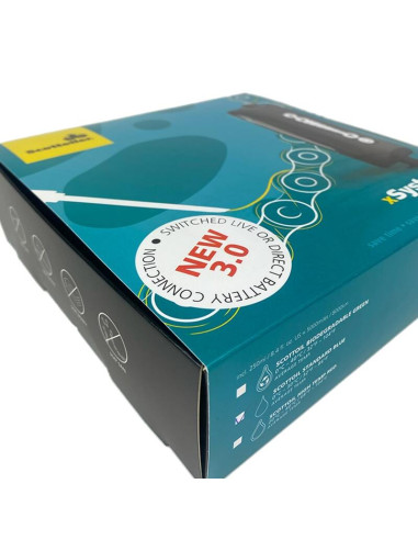 Graisseur de chaîne électronique SCOTTOILER xSystem 3.0 + lubrifiant haute température rouge 250ml