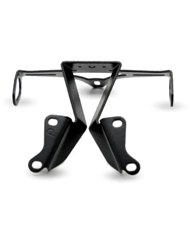 Support de plaque R&G RACING noir