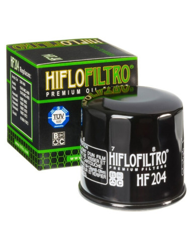 Filtre à huile HIFLOFILTRO Chrome - HF204C