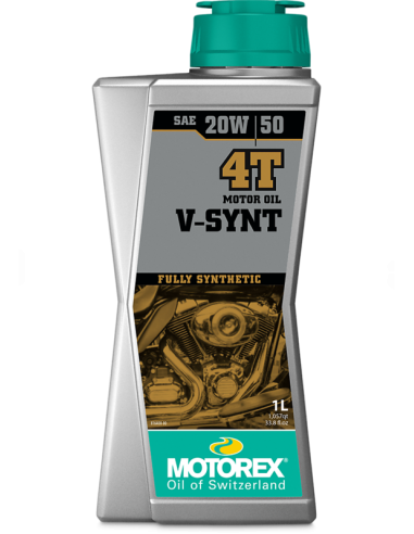 Huile moteur MOTOREX V-SYNT 4T 20W/50 1L Huile moteur MOTOREX V-SYNT 4T 20W/50 1L