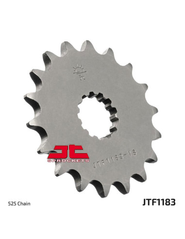 Pignon JT SPROCKETS acier anti-bruit 1183 - 525 Pignon JT SPROCKETS acier anti-bruit 1183 - 525