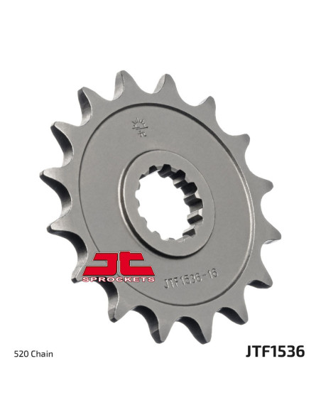Pignon JT SPROCKETS acier anti-bruit 1536 - 520 Pignon JT SPROCKETS acier anti-bruit 1536 - 520