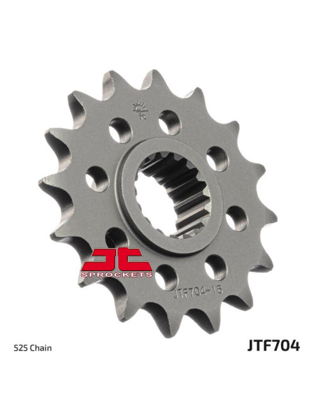 Pignon JT SPROCKETS acier anti-bruit 704 - 525 Pignon JT SPROCKETS acier anti-bruit 704 - 525