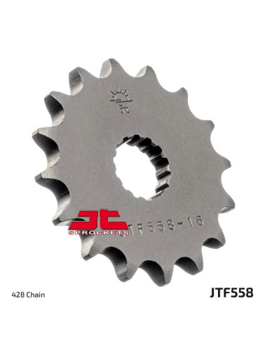 Pignon JT SPROCKETS acier anti-bruit 558 - 428 Pignon JT SPROCKETS acier anti-bruit 558 - 428