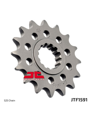 Pignon JT SPROCKETS acier anti-bruit 1591 - 525 Pignon JT SPROCKETS acier anti-bruit 1591 - 525