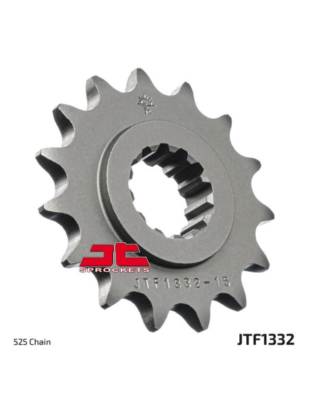 Pignon JT SPROCKETS acier anti-bruit 1332 - 525 Pignon JT SPROCKETS acier anti-bruit 1332 - 525