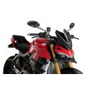 Saute vent Naked new generation sport DUCATI Streetfighter V4 noire