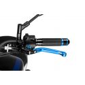 Levier d'embrayage PUIG rabattable 3.0 bleu
