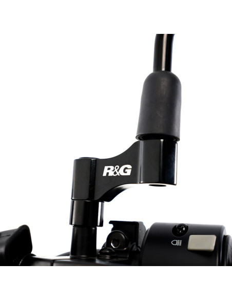 Extensions de rétroviseur R&G RACING pour rétroviseurs à filetage M10 x 1,25 RH Extensions de rétroviseur R&G RACING pour rétroviseurs à filetage M10 x 1,25 RH