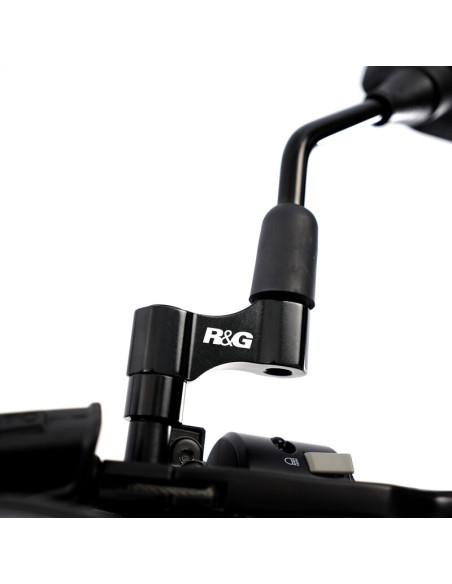 Extensions de rétroviseur R&G RACING pour rétroviseurs à filetage M10 x 1,25 RH Extensions de rétroviseur R&G RACING pour rétroviseurs à filetage M10 x 1,25 RH