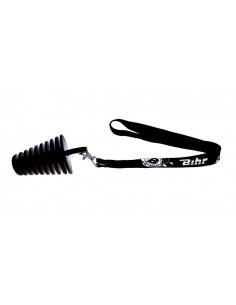 Bouchon d'échappement 2 temps BIHR noir Ø14 à 37mm