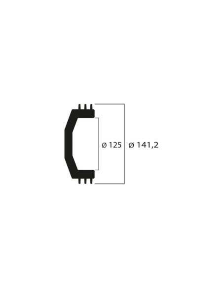 Cloche d'embayage MALOSSI Maxi Wing  - Ø125mm / 960g