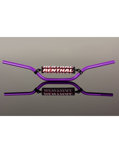 Guidon RENTHAL MX/Enduro 7/8" 809 RC High