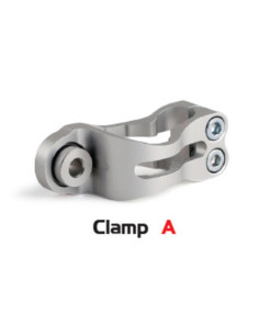 Fixation amortisseur de direction YSS type A 16/8 platine