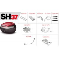 Pièces de rechange pour SHAD SH37.