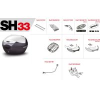 Pièces de rechange pour SHAD SH33.