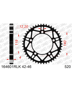 Couronne Acier 520 -...
