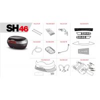 Pièces de rechange pour SHAD SH46.