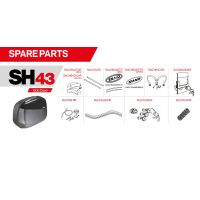 Pièces de rechange pour SHAD SH43.