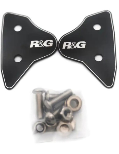 Cache-orifices rétroviseur R&G RACING - noir Cache-orifices rétroviseur R&G RACING - noir