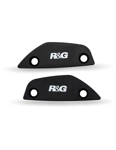 Cache-orifices rétroviseur R&G RACING - noir Cache-orifices rétroviseur R&G RACING - noir