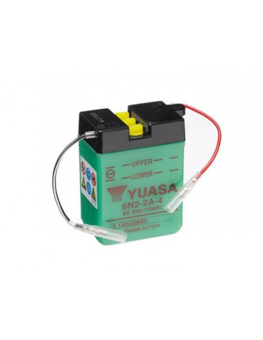 Batterie YUASA conventionnelle sans pack acide - 6N2-2A-4