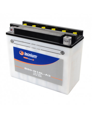 Batterie TECNIUM conventionnelle avec pack acide - B50-N18L-A3