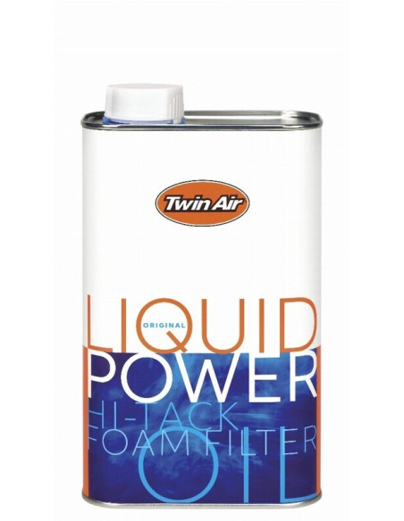 Huile pour filtre à air TWIN AIR Liquid Power - Bidon 1L x12