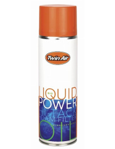 Huile pour filtre à air TWIN AIR Bio Liquid Power Foam biodégradable - 500ml x12