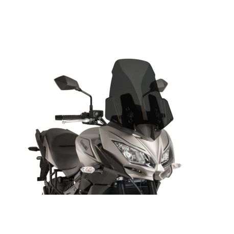 Bulle Touring PUIG pour KAWASAKI Versy 650 / 1000 2017 2018 fumé foncée