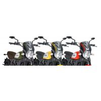 Saute vent PUIG Retrovision pour DUCATI Scrambler Classic look carbone 2