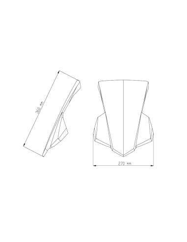 Saute vent PUIG SPORT pour HONDA...