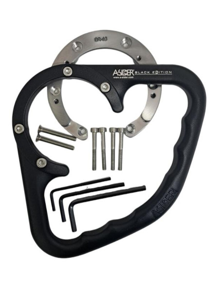 Poignée de réservoir A-SIDER Black Edition