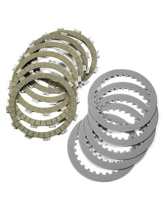 Kit disques garnis + lisses d'embrayage NEWFREN Standard