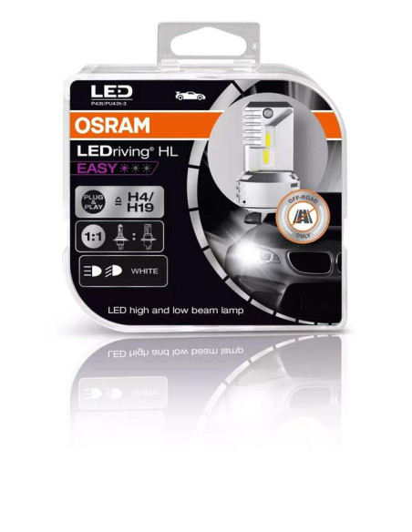 Ampoule OSRAM LEDriving HL Easy H4/H19