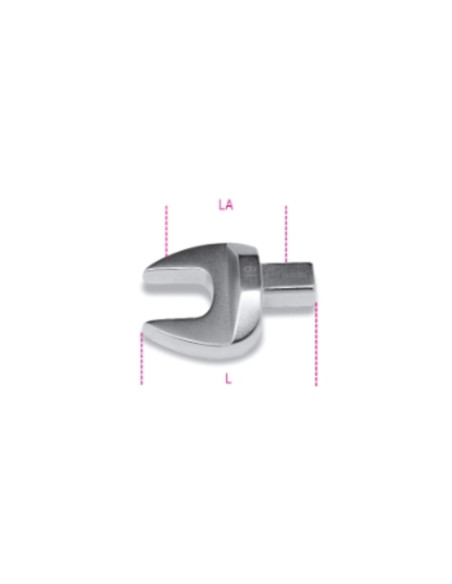 Clé à fourche BETA pour clés dynamométriques - taille 10