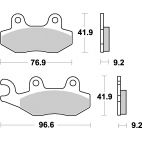 Plaquettes de frein scooter SBS Ceramic 163 HF