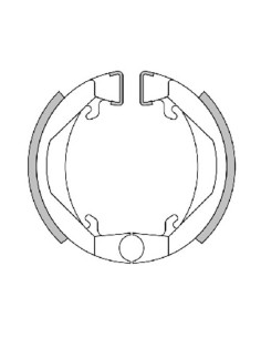 Mâchoires de frein POLINI For Race 80x18 avec ressorts