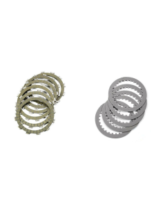 Kit disques garnis + lisses d'embrayage NEWFREN 2