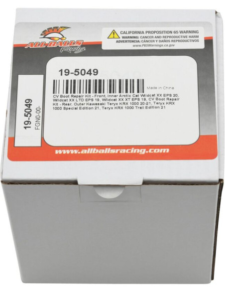 Soufflets de cardan ALL BALLS