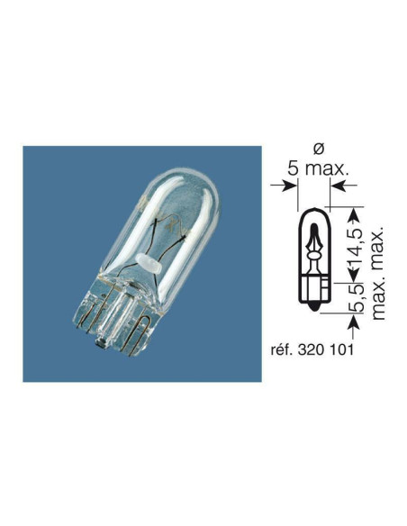 Ampoule OSRAM Original Line 12V 1,2W - x10