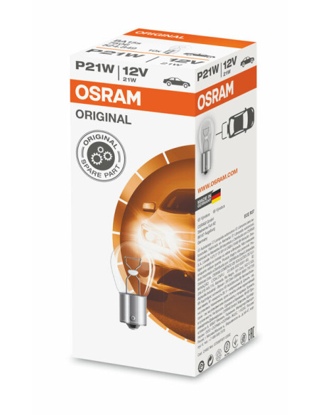 Ampoule OSRAM Original Line P21W 12V 21W - x10