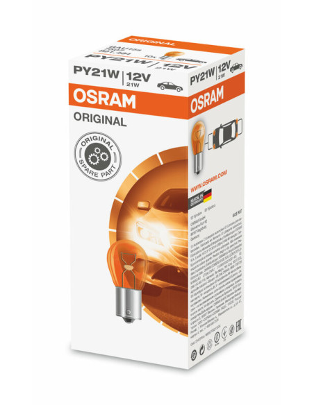 Ampoule OSRAM Original Line PY21W 12V 21W - x10
