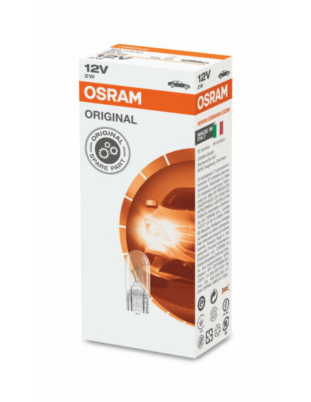 Ampoule OSRAM Original Line 12V 2W - x10